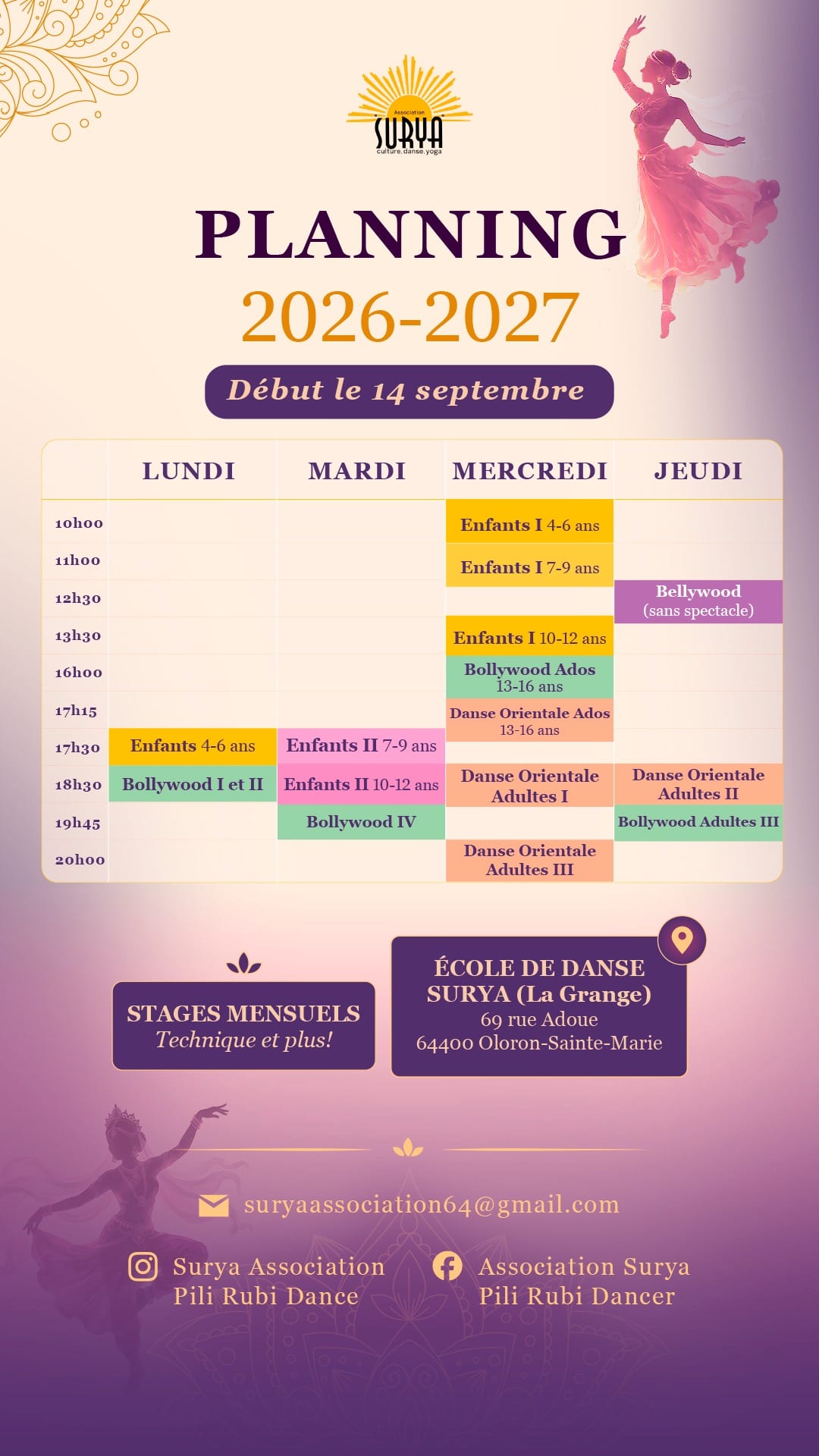 Illustration de l'article : Planning 2026-2027